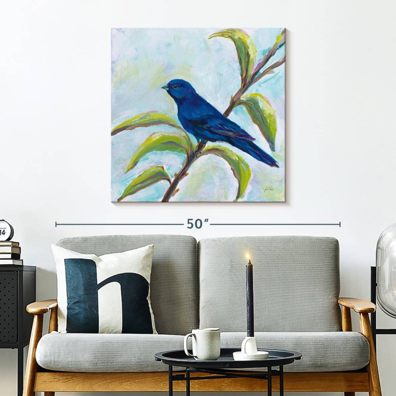 Bruant indigo Brampt