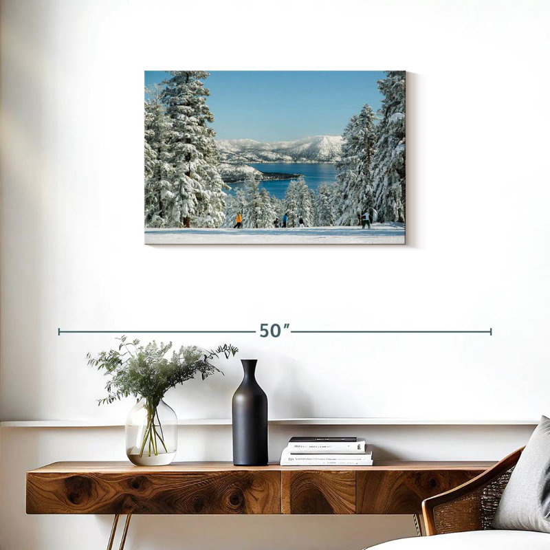Siroe Winter Tahoe Skiing, H 20 po x l 30 po