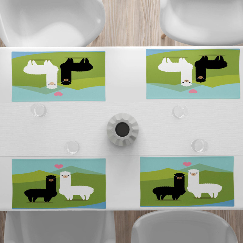 Polyester Animals/Nature Rectangle Placemat