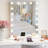 Legrant Wood Rectangle Wall Mirror