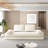 Boneless 86.6" Multifunctional Convertible Sofa Bed With 2 Tumbler Backrests And 2 Pillows