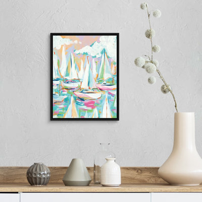 " Sailboat Sea " by Jessica Mingo Painting Print