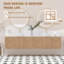 Meuble-lavabo double 84 po avec lavabo 84 po