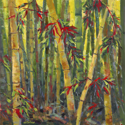 Bamboo Grove I by Nanette Oleson - Wrapped Canvas Print