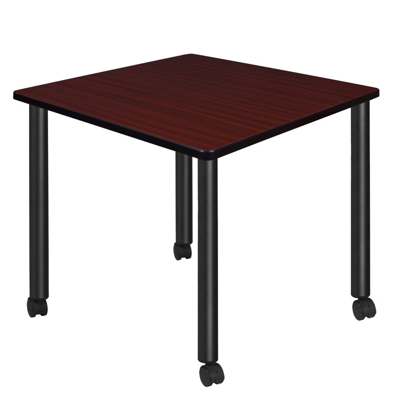 Plateau de table Regency Kee, Acajou, H 29 po x L 42 po x l 42 po