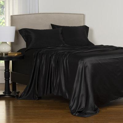 F. Scott Fitzgerald Luxury Satin-Finish Bed Sheet Set