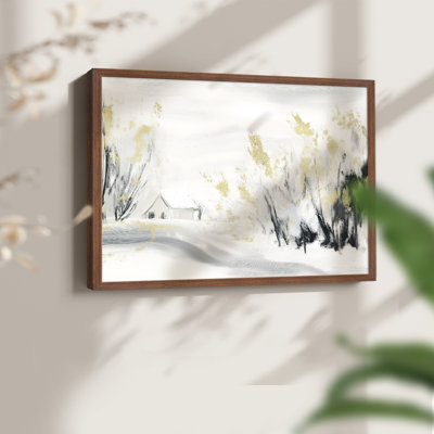 Chirstmas Art-CCLXXV -Framed Print - Restickable