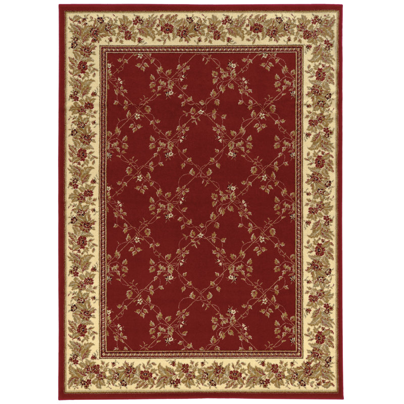 Oriental Indoor Rug, Rectangle 9'10" x 12'10"