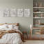4 Piece Wrapped Canvas Wall Art