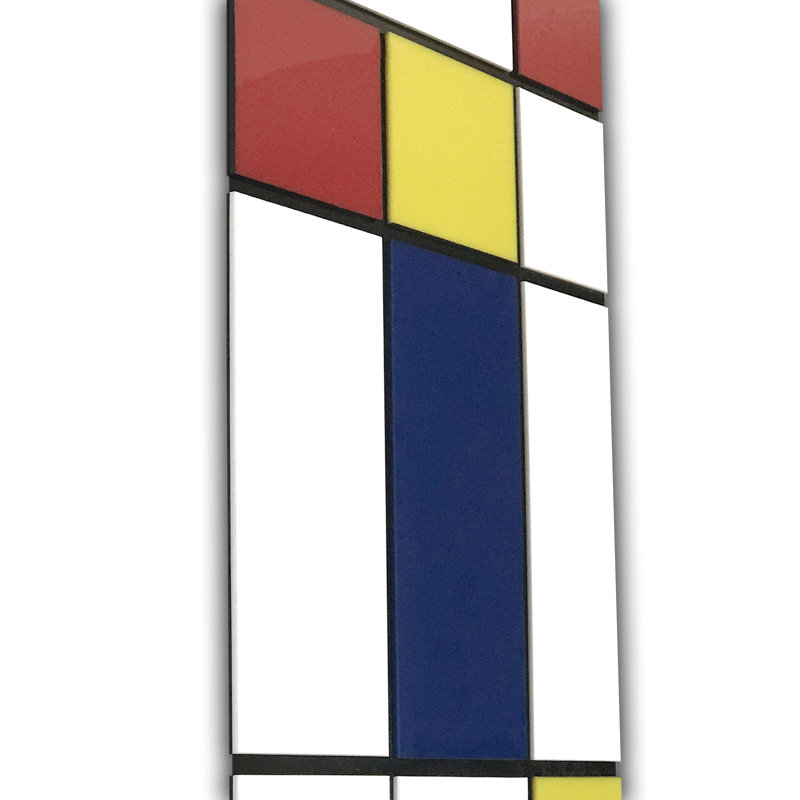 Homage Handmade Modern Abstract Wall Decor on Glass