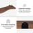 Raven Solid Mango Wood Wall Mounted Shelves
