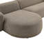 Canapé modulaire en tissu avec méridienne 2 pièces Monica-2062687277-2062687276