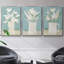 Ensemble de 3 pièces encadrées sur toile-97709590-97709591
