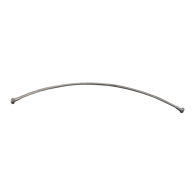 Curved Shower Curtain Rod, Polished Chrome