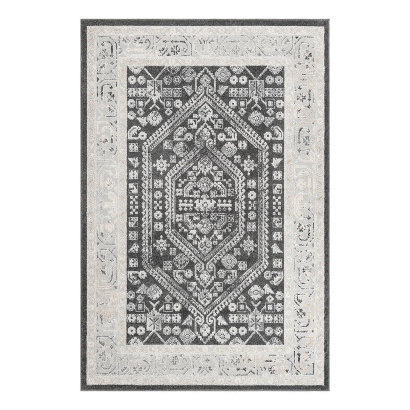 Akins Oriental Indoor Rug, Rectangle 5' x 8'