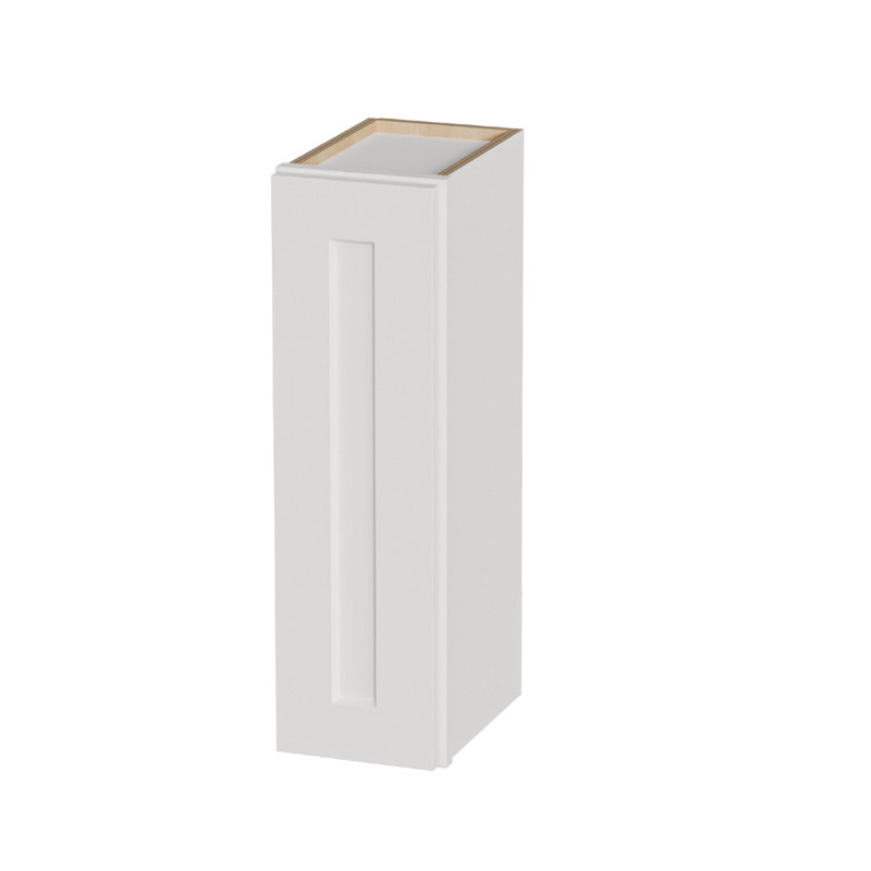 Maximisez le petit espace - Cabinet en bois massif de 9 po. Comprend une porte à fermeture en douceur, 2 tablettes réglables. Idéal pour la cuisine, la salle de bain, la buanderie, le garage. Assemblage facile. (L 9 po x P 12 po x H 30 po)