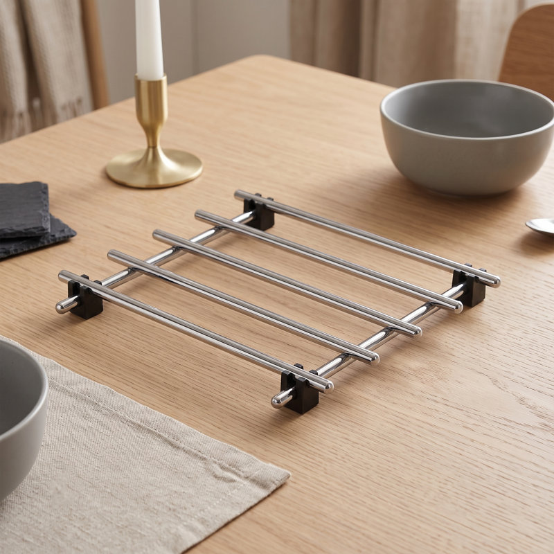 Modern Stainless Steel Bar Trivet