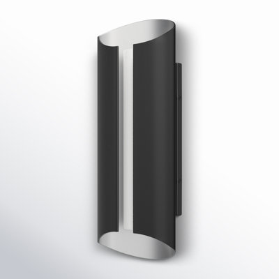 Evett Cylinder Outdoor Aluminum LED Wall Light