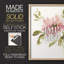 One Pink Bloom II, reproduction encadrée - bois massif-2038341881