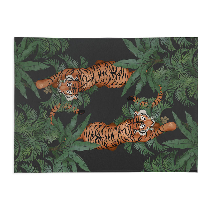 Tapis extérieur Rumble In the Jungle, Rectangle 3 pi x 5 pi