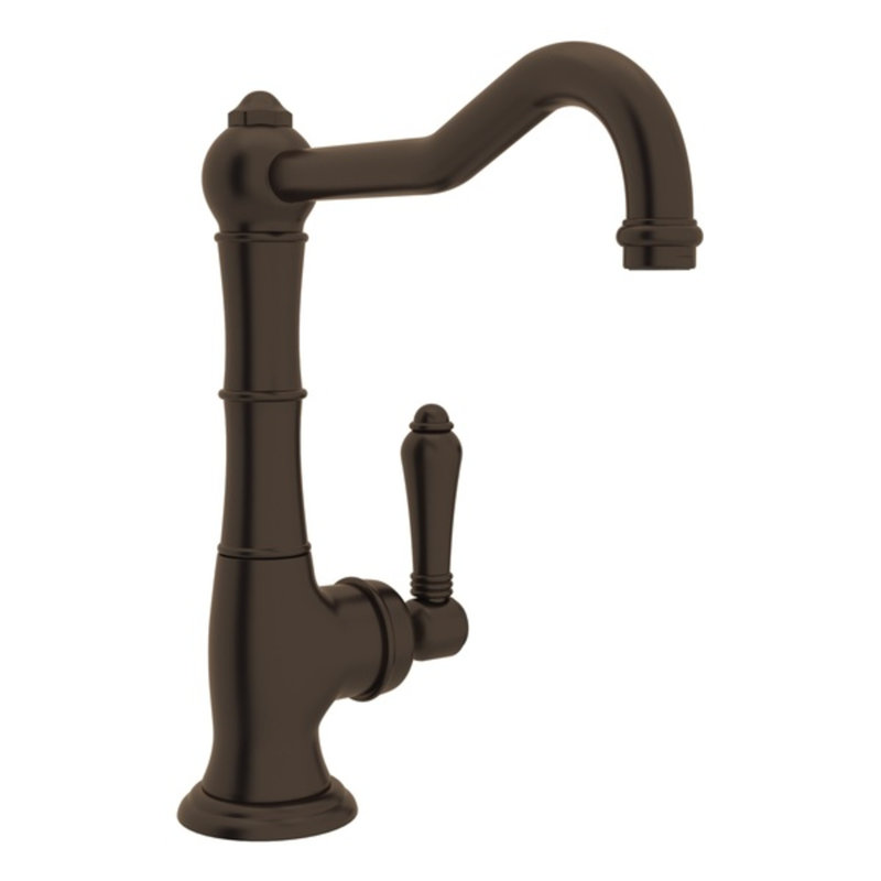Cinquanta Bar/Food Prep Kitchen Faucet, Tuscan Brass