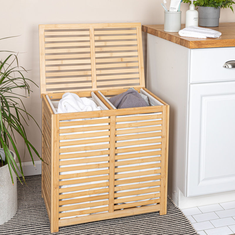 Bamboo Laundry Sorter