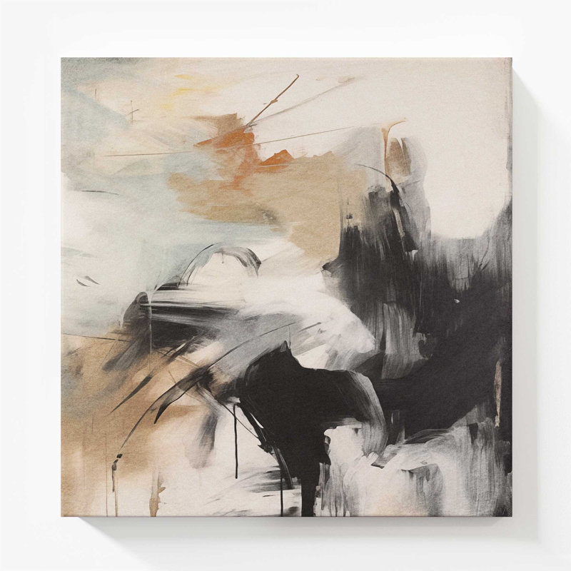 Impression sur toile Chaotic Crescendo IV, Toile tendue, 1, H 54 po x l 54 po x P 1,25 po