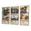 Country Kitchen Rustic Dream II - ensemble de reproductions d'art mural de cuisine-107195538-107195539