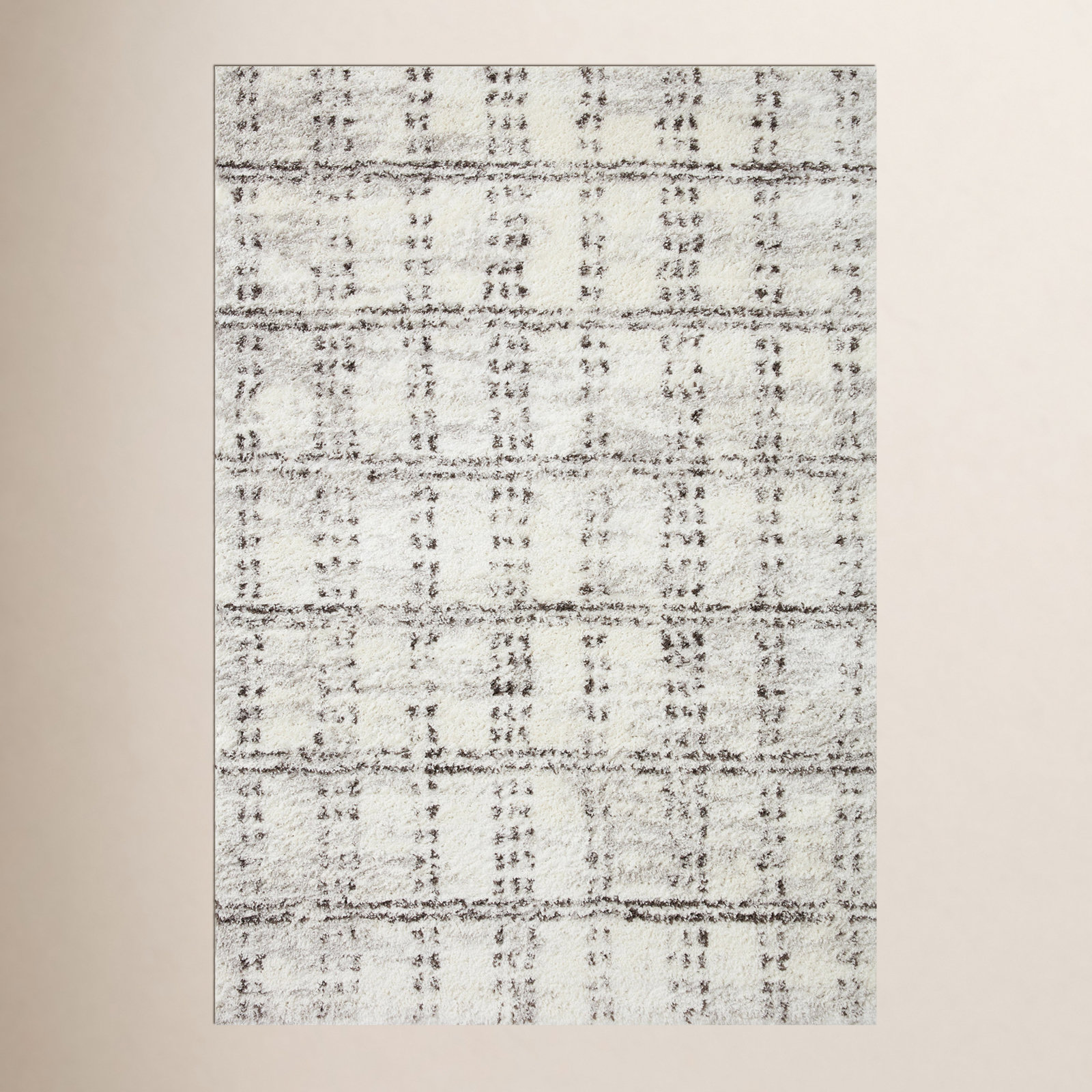 Gray Rug, Rectangle 5'3" x 7'6"