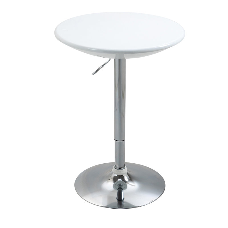 Emmi 61cm Fixed Table Steel Pedestal Dining Table