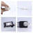 Led Curtain Lights 6.56 Ft Stars Drops Icicle Lights 8 Mode Adapter Waterproof