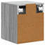 34.5cm W Manufactured Wood Bedside Table-1337334742