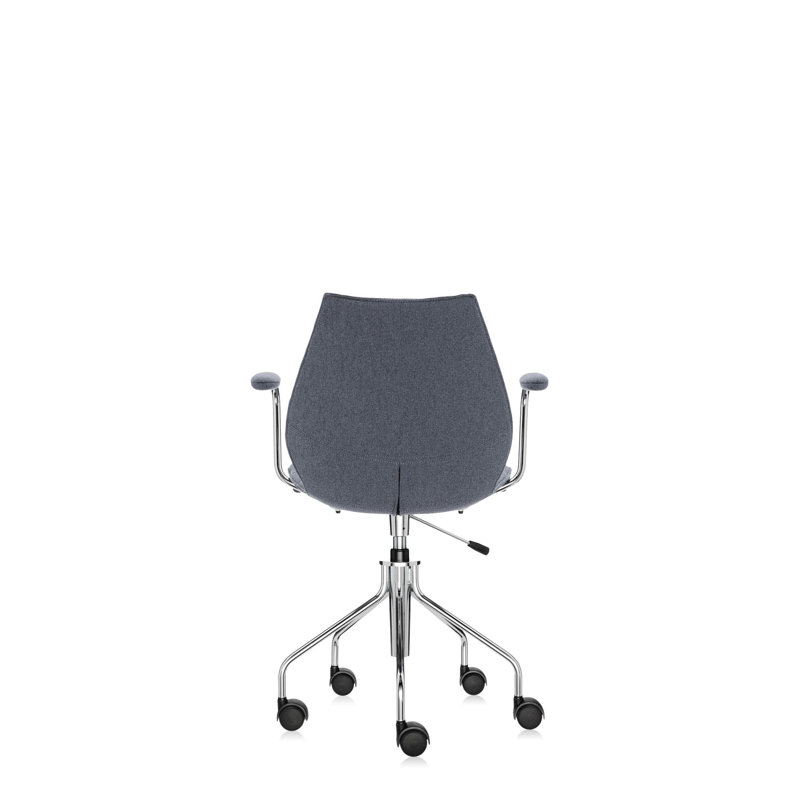 Maui Task Chair, Gray, 100% Recycled Polyester