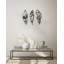 Wall sculpture as gentle as a feather