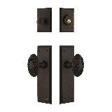 Nostalgic Warehouse New York Entry Set with Victorian Knob