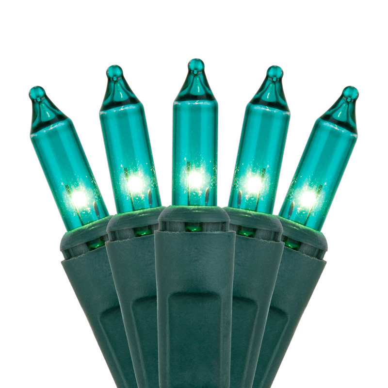 606'' String Lights, Teal