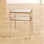 Glass Top End Table