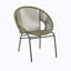 OUDOOR WICKER CHAIR, GREEN, SET OF 2-583064710