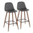 Cadynce Upholstered Counter Stool with Metal Frame-5235633-5235636-5235632