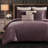 9-Piece King Comforter Set,Mauve