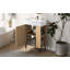 Meuble-lavabo en bois 21,6 po-696219583
