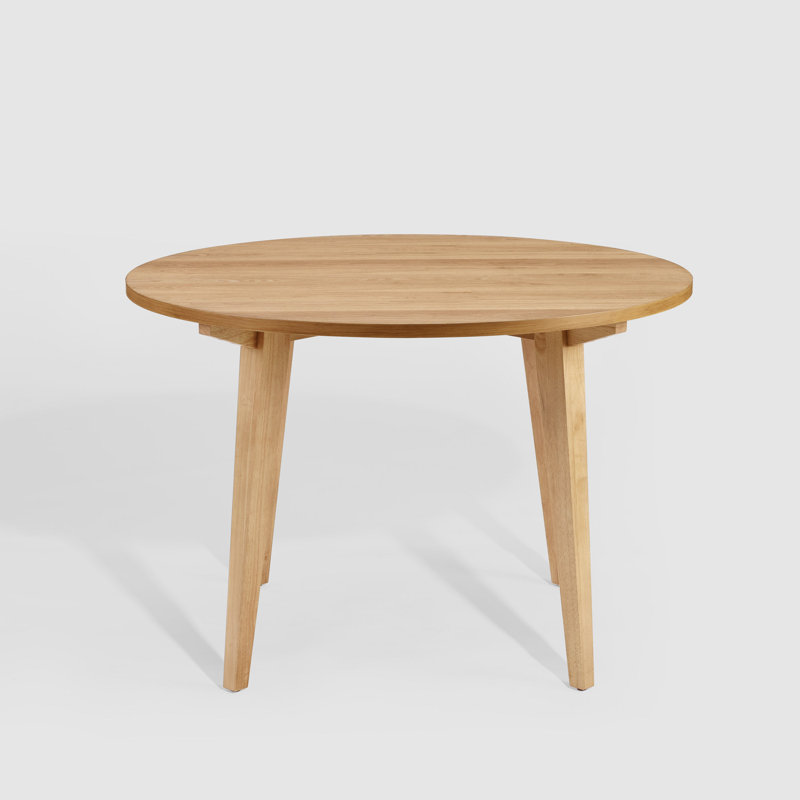 Glendo Round Dining Table, Oak