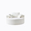 Chaise ronde Teddy Plush-623830886