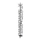 2 Foot Snowflake Snow Gauge