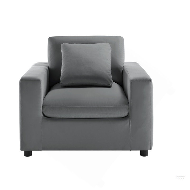 Fauteuil Caylie, Charcoal