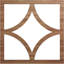 Médaillon de plafond ajouré en bois Statesman-63412326-63412321