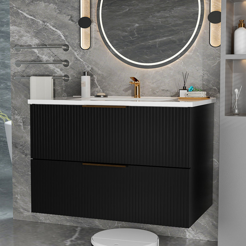090 Cabinet Black, 36"