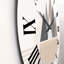 Abstract Sun And Moon In Mountains III - Modern Wall Clock-60328778