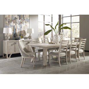 Graphite Extendable Solid Wood Base Dining Table