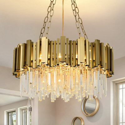 Lustre à 8 lumières Malise